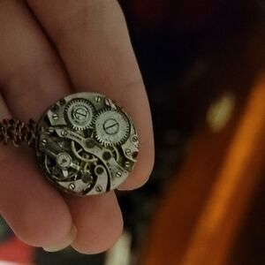 Steampunk Gear Pendant Necklace